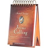 DaySpring Sarah Young's Jesus Calling Large Tabletop DayBrightener, Perpetual Flip Calendar, 366 Days of Inspiration (51202)