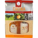 Sanguinelli Orange and Fennel Cucina Hand Care Duo (Wash and Hand Cream) in Gift Bag