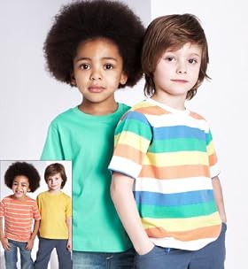 4 Pack - Pure Cotton Short Sleeve Assorted T-Shirts