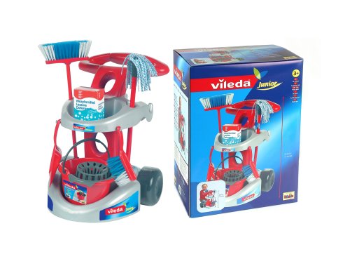 Theo Klein 6721 - Vileda Putzwagen Deluxe