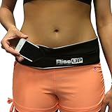 Reflective Running Belt for use while jogging, during fitness activities, while on travel. Unique design to flip belt over to secure your iPhone 5, iPhone 6, iPhone 6 plus, Samsung, Nokia, Keys, Insulin Syringes and Cash all with a Non-Bounce experience unlike the Traditional Fanny Pack, Armband, Waist Belt or Waist Pack. Why Wait? Order your reversible hands free workout belt now. REVIEW SIZE CHART BEFORE ORDERING