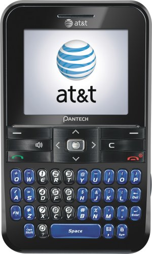 Pantech Slate C530 Phone, Black/Blue (AT&T)