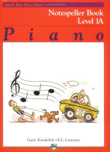 Piano Notespeller Book Level 1A (Alfreds Basic Piano Library)