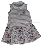 Kenzo Flower Print Cotton Polo Dress