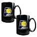 Indiana Pacers NBA 2pc Black Ceramic Mug Set - Primary Logo by Great American Products