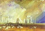 Turner, Joseph Mallord William - Stonehenge. Hand Painted Reproduction Oil on canvas