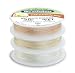Beadalon 7-Strand Bead Stringing Wire, 0.015-Inch, SilveRose, Satin Copper, Satin Gold, 3-Pack