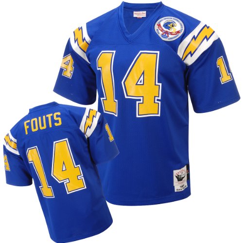 Mitchell & Ness San Diego Chargers 1984 Dan Fouts Authentic Throwback Jersey Size 56