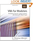 VBA for Modelers: Developing Decision Support Systems (with Microsoft Office Excel Printed Access Card)