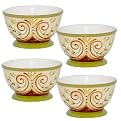 Amalfi Ice Cream Bowl Set of 4