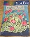 Mini Decorative Garden Flag Geranium Welcome Friends