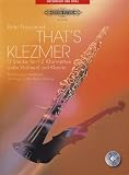 Produkt-Bild: That's Klezmer: 12 St&uuml;cke f&uuml;r 1 - 2 Klarinetten (oder Violinen) und Klavier / Besetzung erweiterbar mit Viola, Cello, Bass, Gitarre. Bearbeitungen und Originalst&uuml;cke