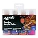 Mont Marte Premium Acrylic Pouring Paint Set, Coral, 4 x 4oz (120ml) Bottles, Pre-Mixed Acrylic Paint, Suitable for a Variety of Surfaces Including Stretched Canvas, Wood, MDF and Air Drying Clay.
