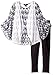 Amy Byer Girls' Big Peasant Tunic with Vest and Legging