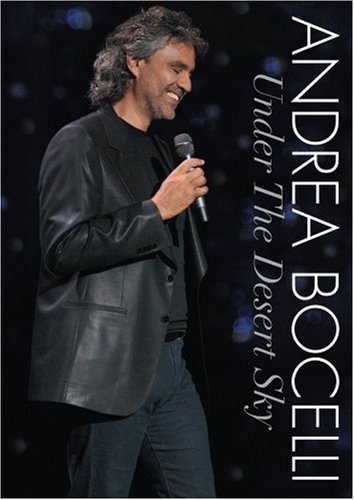 CD-Charts  Used : Andrea Bocelli - Under the Desert Sky [CD Included]