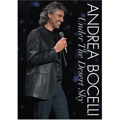 Andrea Bocelli - Under the Desert Sky [CD Included]