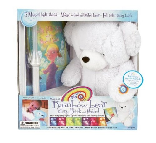 Childrens Toyshop  Toys : GloE - Magic Rainbow Bear, Storybook and Wand Gift Set