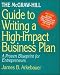 The McGraw-Hill Guide to Writing a High-Impact Business Plan: A Proven Blueprint for First-Time Entrepreneurs
