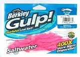 Berkley Gulp Saltwater Fishing Lures 3 Squid Pink