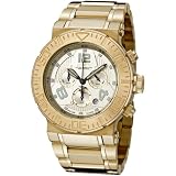 Invicta Mens Reserve Collection Chronograph 18k Gold-Plated Stainless Steel Watch #6878 by Invicta