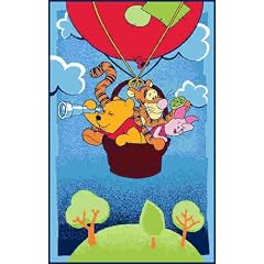 Associated Weavers W20 Disney Winnie The Pooh Pooh's Adventure Teppich 95 x 133 cm