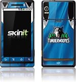Skinit Minnesota Timberwolves Jersey Vinyl Skin for Motorola Droid