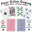 COPAG(�R�p�b�O) 4�J���[ �v���X�`�b�N�g�����v ���b�h/�u���[ �|�[�J�[�T�C�Y ���M�����[�C���f�b�N�X