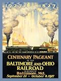 Baltimore and Ohio Vintage Railroad Poster 24