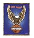 Harley-Davidson&reg; Motorcycles Free Spirit Throw Blanket