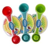 Trudeau Flipper Measuring spoons 4 in 1 unique gadget Different colors