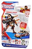 Transformers Animated Series Deluxe Class 6 Inch Tall Robot Action Figure - RODIMUS MINOR with Compound Bow and 2 Missiles Arrow (Vehicle Mode: Race Car)