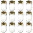 Jarden 00503 Pint Regular Mouth Canning Jars