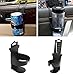 {Factory Direct Sale} Universal Flexible Black Drink Bottle Cup Clip-on Mount Holder Support Bracket Stand For Car Vehicle Truck Aut