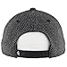 adidas Men's Originals Snapback Flat Brim Cap, Black Tweed/Black, One Size
