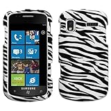 Snap-On Protector Hard Case for Samsung Focus i917 - Zebra Print