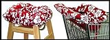 Shopping Cart / High Chair Seat Covers Sunset Red - Great Baby Shower Gift