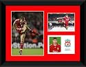 LFC073 - Steven Gerrard 16x12" Framed Player Profile - Liverpool FC