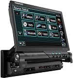 KENWOOD KVT-516 6.95" FULLY MOTORIZED INDASH SINGLE DIN DVD MONITOR