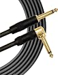 Mogami Gold Instrument 10R Guitar/Instrument Straight to R/A Ends 10 feet