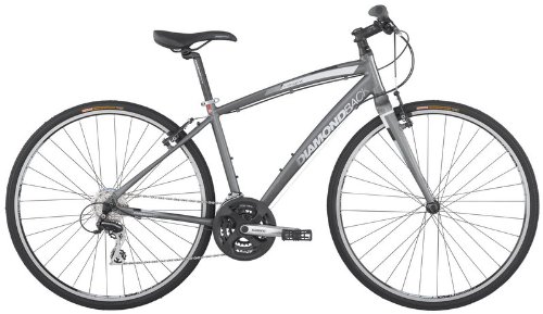 Diamondback 2012 Insight 2 Performance Hybrid Bike (Dark Silver, 19-Inch/ Large)