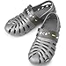 New Band Beach Aqua Water Sports Athletic Gray Mens Shoes Velcro Sandals