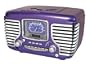 Crosley Radio Cr612-Pr Corsair Alarm Clock/Radio (Purple)