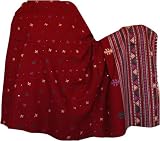 Body Wraps Shawls for Women with Elegant Thread Embroidery 80 x 40 (ktds457)