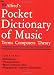 Alfred's Pocket Dictionary of Music