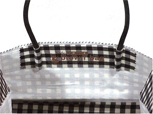 Cover image : the BRAVE brown bag -MAXI- Patterns with plain lining -Ebony Check-
