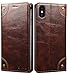 iPhone 8 Plus Case, iPhone 7 Plus Case, SINIANL Leather Wallet Folio Case Magnetic Closure Flip Cover with Stand and Credit Card Slot for iPhone 8 Plus / 7 Plus