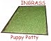New! Ingrass Puppy Potty Bigger & Deeper Now! Free Bottle of Puppy Attraction Aid Spr...