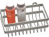 9" Concinnity Brushed Chrome Shower Deep Basket Caddy