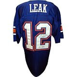 Chris Leak Autographed Florida Gators (Blue #12) Jersey w/ "06 Champs"