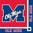 Creative Converting University of Mississippi Rebels Beverage Napkins (20 Count)